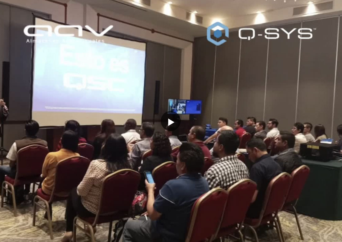 Q-SYS Day CDMX Octubre 2023 - Almacenes Audiovisuales